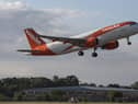 An EasyJet flight takes-off from London Gatwick bound for Glasgow. Picture: Matt Alexander/PA Wire