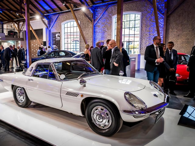 This is the car which started Walter’s Mazda Museum collection. “It was always so important to have a car like this,” he smiled. “Even today I love it.” Now, 40 years after he bought it in the States, it’s the first car which greets you as you enter the museum. It’s also the most coveted and photographed car in the museum. Powered by the world's first twin-rotary engine, it produces 128bhp and ha a top speed of 125mph.