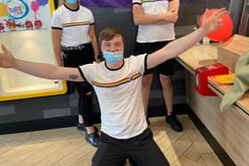 Dalkeith McDonald's staff have been busy raising money for charity in 2021.