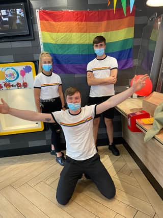 Dalkeith McDonald's staff have been busy raising money for charity in 2021.