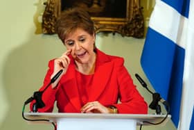 Nicola Sturgeon shocked everyone with her resignation, which she announced at Bute House last Wednesday (Picture: Jane Batlow/PA)