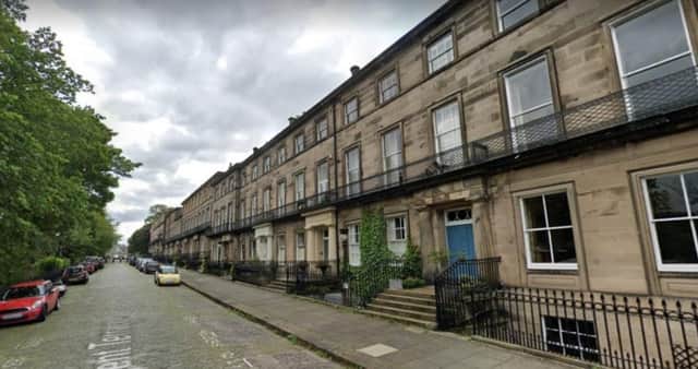 According to research from the Bank of Scotland earlier this month, Regent Terrace is the most expensive street in Edinburgh with the average price of a home sitting at £1.75m (photo: Google Maps).