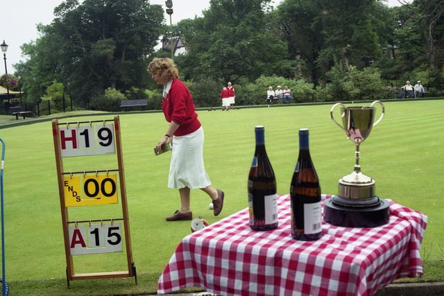 A lovely scene at Roker Park where bowls enthusiasts were enjoying a game in the August sunshine.