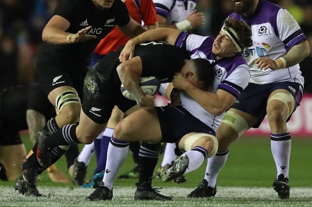 The vaccine tackles Covid like Hamish Watson taking down an All Black (Picture: Ian MacNicol/Getty Images)