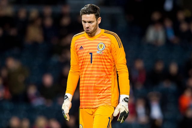 The goalkeeper, now in his second spell at the club, has 54 Scotland caps.