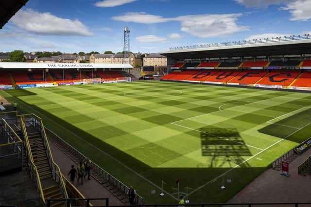 A general view of Tannadice