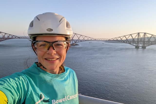 Rowan Muir will cycle and walk over 600km to raise money for Bowel Cancer UK