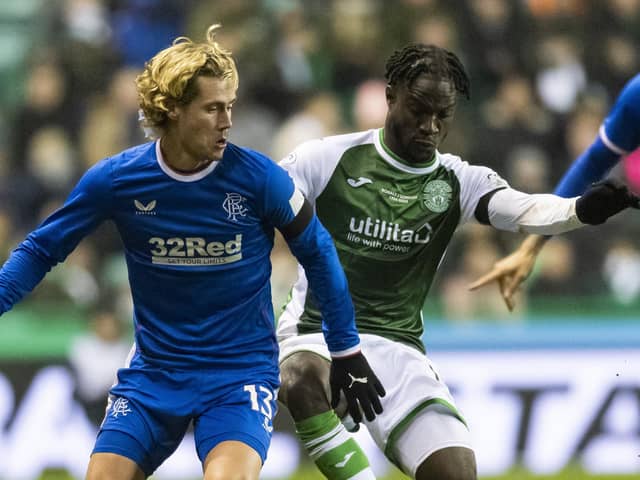 Hibs and Rangers meet at Easter Road on Sunday