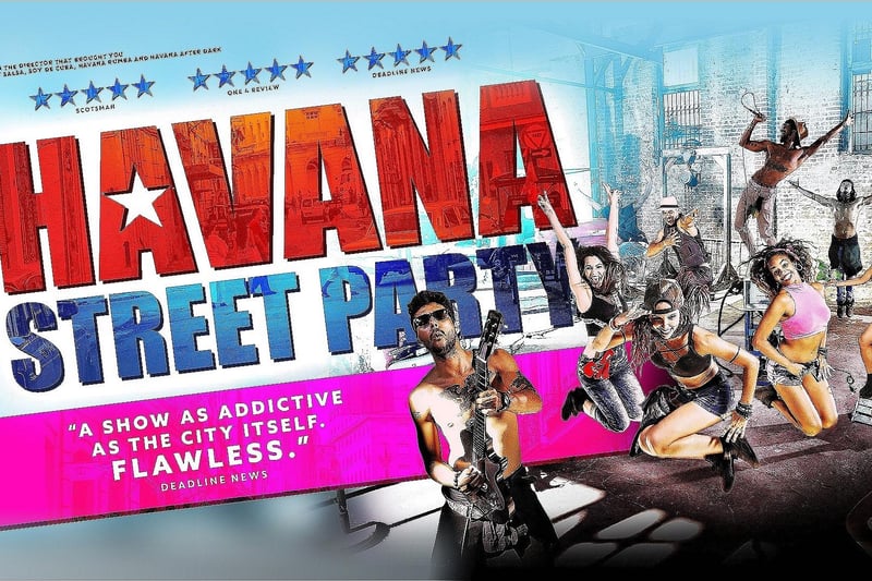 A spectacular summer dance show from Cuba, bringing the ultimate party experience to the Fringe. Experience a night on the streets of Havana, with this incredible dance show featuring sexy salsa, sizzling rumba and thrilling street dance from the best dancers on the planet. Star dancers from popular Cuban groups Los Datway, Danza Contemporanea de Cuba, Ballet Rakatan and Ballet Revolucion create a thrilling fusion of cool modern dance styles set to the latest Latin hits from Mark Anthony, Enrique Iglesias, Bad Bunny, Ozuna, Daddy Yankee, Cimafunk, Camila Capello, Los Van Van and Buena Vista.
Underbelly Bristo Square, August 3-27, excluding 14 and 21. 5.30pm.