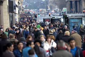 Shoppers are returning to Princes Street