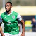 Jordan Obita in action for Hibs during the pre-season friendly win against Edinburgh City at Meadowbank. Picture: Craig Williamson/SNS Group