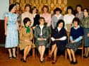 Richard Jackson's granny, Margaret (front row, second from left), with colleagues on the day of her retirement from the Sick Kids Hospital.