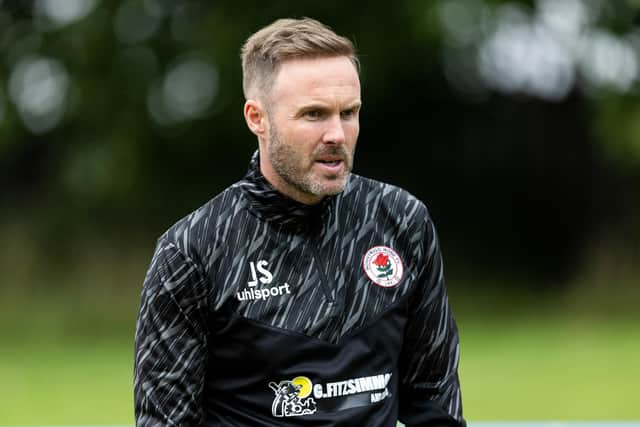 Bonnyrigg Rose boss Jonny Stewart
