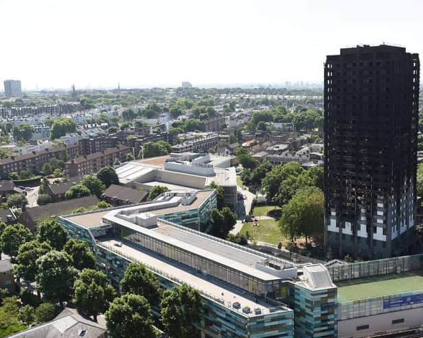 Seventy-two people died in the Grenfell Tower disaster on June 14, 2017.  Picture: David Mirzoeff/PA Wire