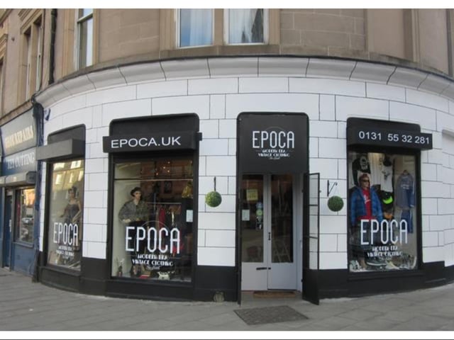 Where: 365 Leith Walk, Edinburgh. Vogue says: 'Featuring hand-picked vintage from Italy, you’ll find everything from ’90s Burberry to Fendi bags at Epoca Vintage'.
