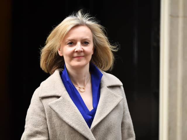Foreign Secretary Liz Truss has been tasked with telephoning foreign leaders to inform them of her Government’s plans but the reality is the government has shown utter contempt for international law, writes Angus Robertson.  (Photo by Leon Neal/Getty Images)