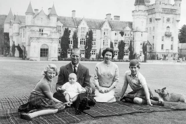 Balmoral Castle and its 55,000 acre private estate has been a favourite bolthole for generations of royals
Pic: Getty Images