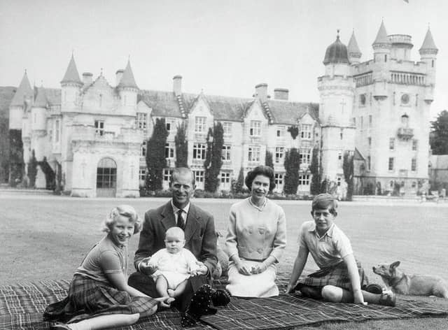 Balmoral Castle and its 55,000 acre private estate has been a favourite bolthole for generations of royals
Pic: Getty Images