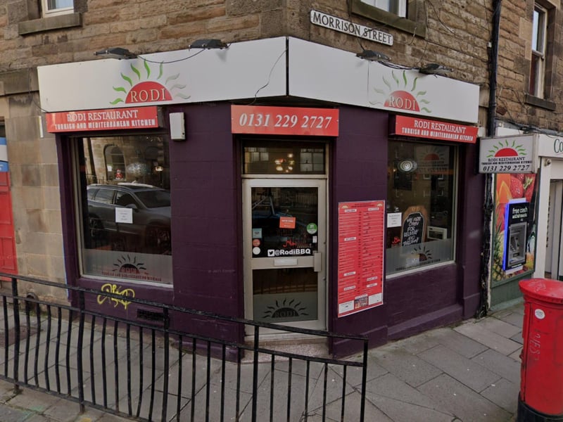 Rodi is a Turkish BBQ restaurant in Morrison Street with an authentic charcoal grill. Guests have praised the "super fresh and delicious" food, "delightful" atmosphere, and "super friendly" staff here.