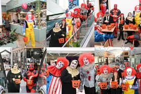 Staff at West Lothian shopping centre, The Centre in Livingston, got into the Halloween spirit on Tuesday, October 31 to celebrate the annual event.