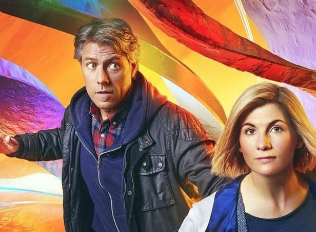 John Bishop as Dan with Jodie Whittaker as Doctor Who   Pic: BBC Studios/Zoe McConnell