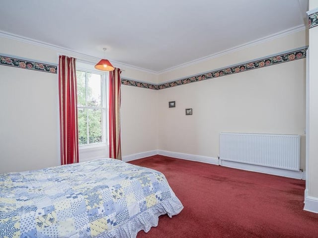 The master bedroom.