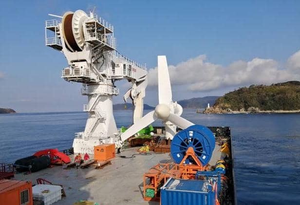 Simec Atlantis Energy has achieved another tidal milestone with the installation and successful generation of its tidal turbine in Japan.