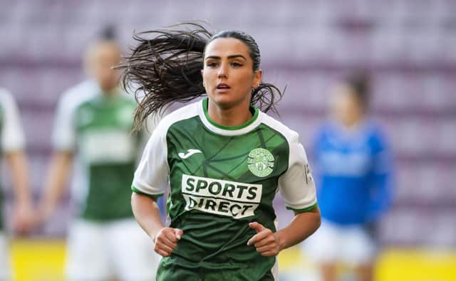 Shannon McGregor will miss the rest of the season for Hibs Women