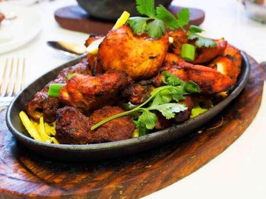 Tops: The food at the  Radhuni is top drawer