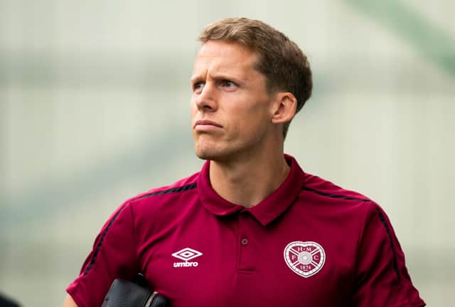 Hearts defender Christophe Berra will be missing for several weeks yet.