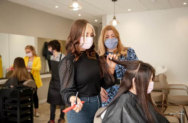 Brave, Strong, Beautiful salon supports vulnerable young adults from Edinburgh interested in the hair and beauty industry.