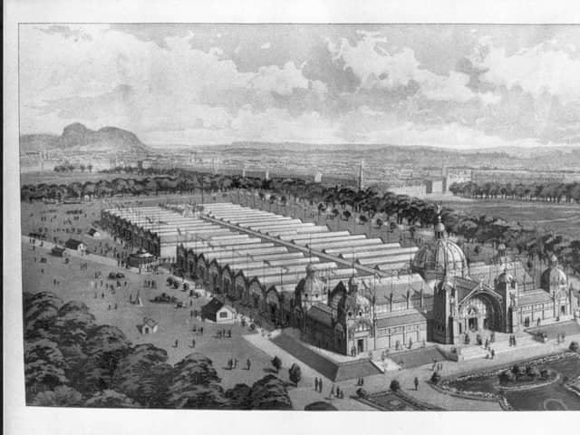 The International Exhibition on the Meadows, 1886.