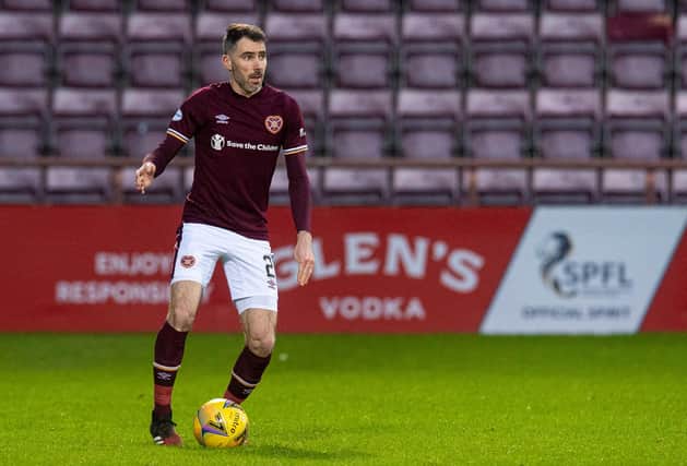 Michael Smith has been a consistent presence once again for Hearts. Picture: SNS