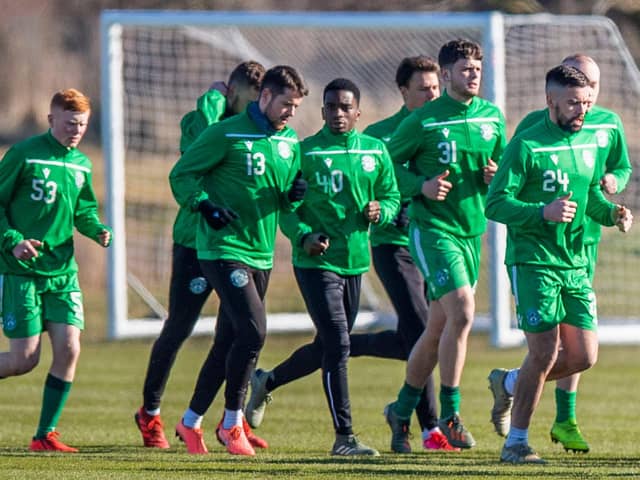 Hibs can return to training next week. Picture: SNS