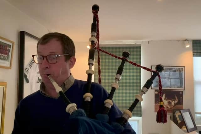 Alastair Campbell has family connections with the Hebridean island of Tiree.