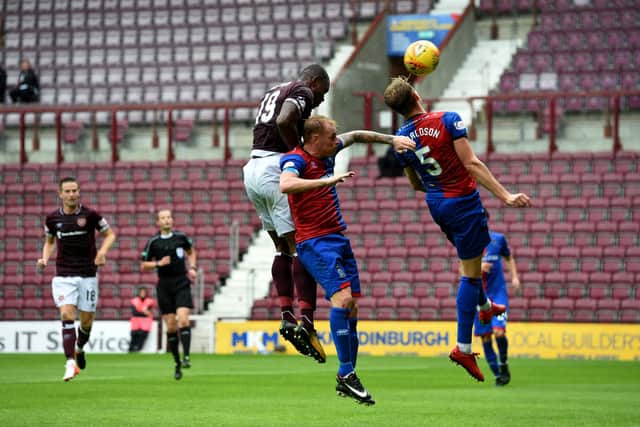 Hearts and Inverness Caledonian Thistle would both be idle if next season's Championship is delayed.