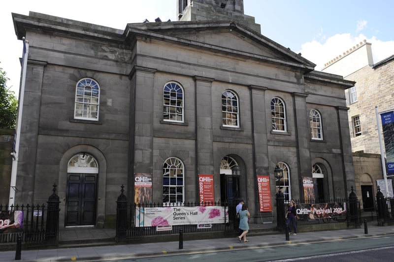 The Queen's Hall in Clerk Street on Edinburgh's South Side has been a popular performance venue since 1979, but it started life as Hope Park Chapel in 1824.
It was renamed Newington Parish Church in 1834 and became Newington and St Leonard's Parish Church in 1932, when a large new hall was built at the rear of the church.
Depopulation of the area led to a decline in numbers and the church was dissolved in 1976.
The building was bought by the Scottish Philharmonic Society and converted to a performance venue.  It was officially opened in 1979 by Queen Elizabeth II, after whom it is  named.