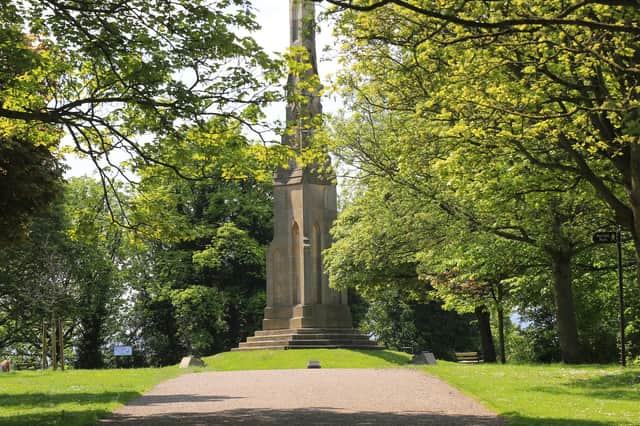 The Cholera Monument remembers the 402 victims of a cholera epidemic in 1832.