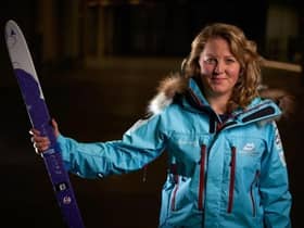 Mollie Hughes became the youngest woman to ski solo to the South Pole.