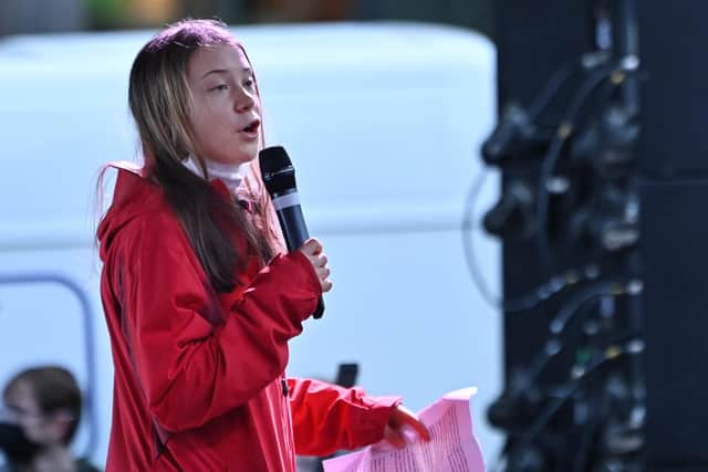 Greta Thunberg told a mass rally in Glasgow that the COP26 climate summit has been a "failure" - but did it change the outlook of the Scottish public? Photo: John Devlin.
