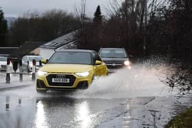 Edinburgh is set to be battered by high winds and rain as Storm Agnes hits.