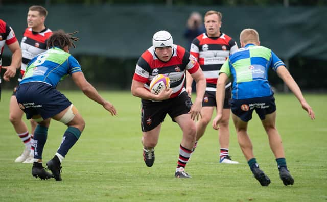 Stirling County's Lewis Skinner will start at tighthead against Heriot's. (Photo by Paul Devlin / SNS Group)