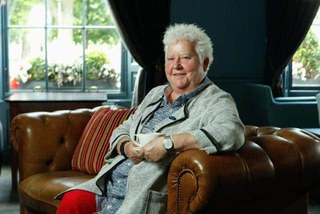 Bestselling author Val McDermid.