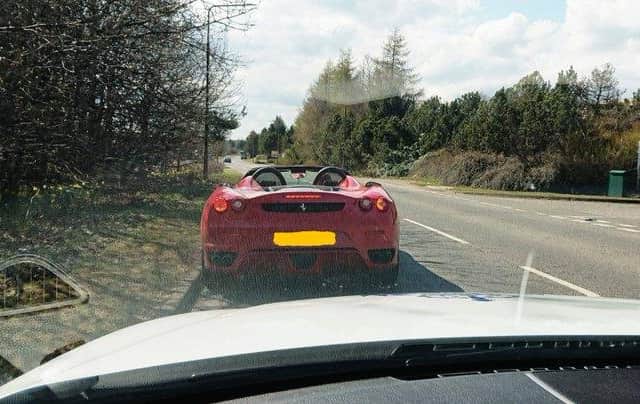 Ferrari driver risks losing car as it's hit with an ASBO in West Lothian