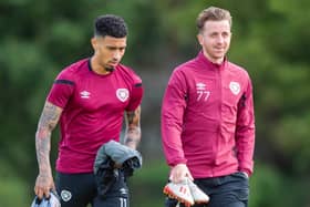 Hearts wingers Josh Ginnelly and Elliott Frear are hoping to return from injury.