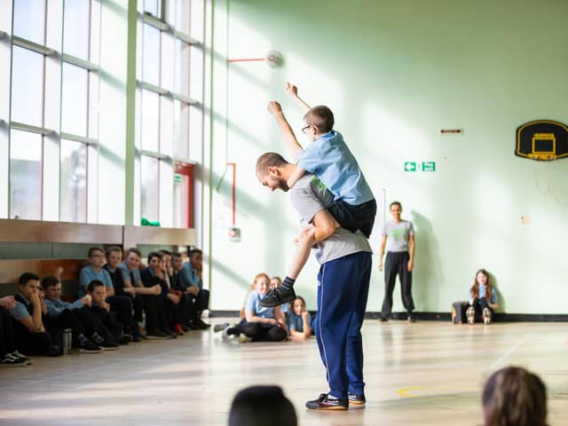 Scottish Ballet's Safe To Be Me project enourages young people to explore issues around identity, acceptance, respect, ableism, homophobia, racism and transphobia. Picture: Andy Ross