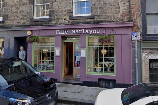 Café Marlayne in Thistle Street, New Town, is a bustling French bistro which serves twists on the classics in a cosy atmosphere.