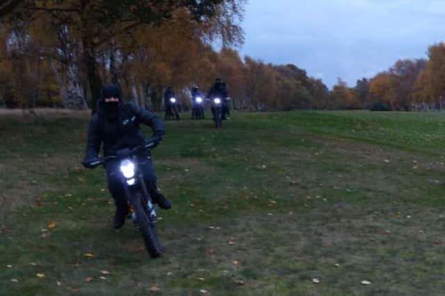 Edinburgh locals have complained about groups driving off-road bikes around the Sighthill and Gorgie area.