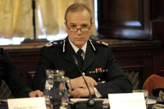 Sir Stephen House in his days at Police Scotland's Chief Constable