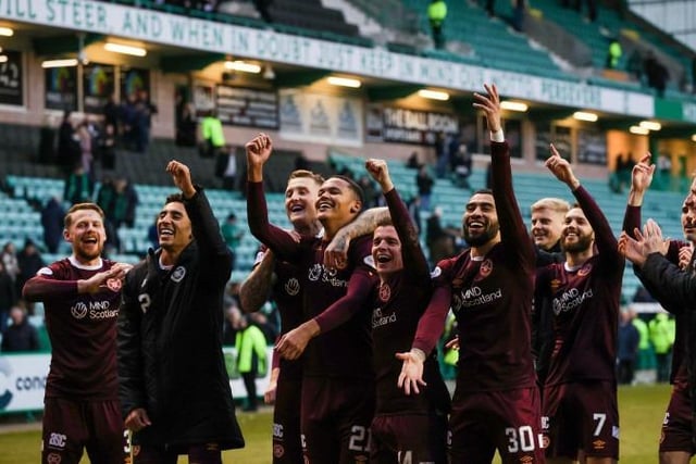 The high point of the campaign came at Easter Road in the fourth round of the Scottish Cup. It was the ninth game in a ten-match unbeaten run. It was the ninth unbeaten against Hibs. It put Hearts into the fifth round and an away trip to Hamilton with dreams of a return to Hampden on the horizon. And it happened at a time where they were establishing a healthy lead in third place and on course for another European adventure. Of course, we all know what happened next.